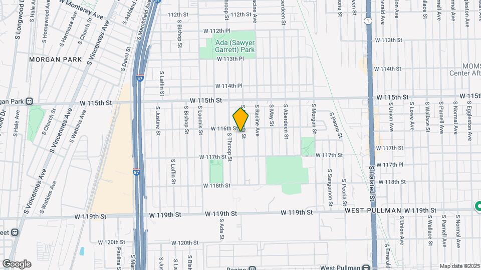 11610 S Elizabeth St Map and Location Details