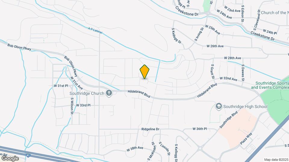 6089 W 31st Ave Map and Location Details