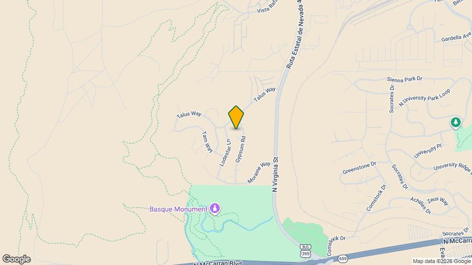 3623 Gypsum Rd Map and Location Details