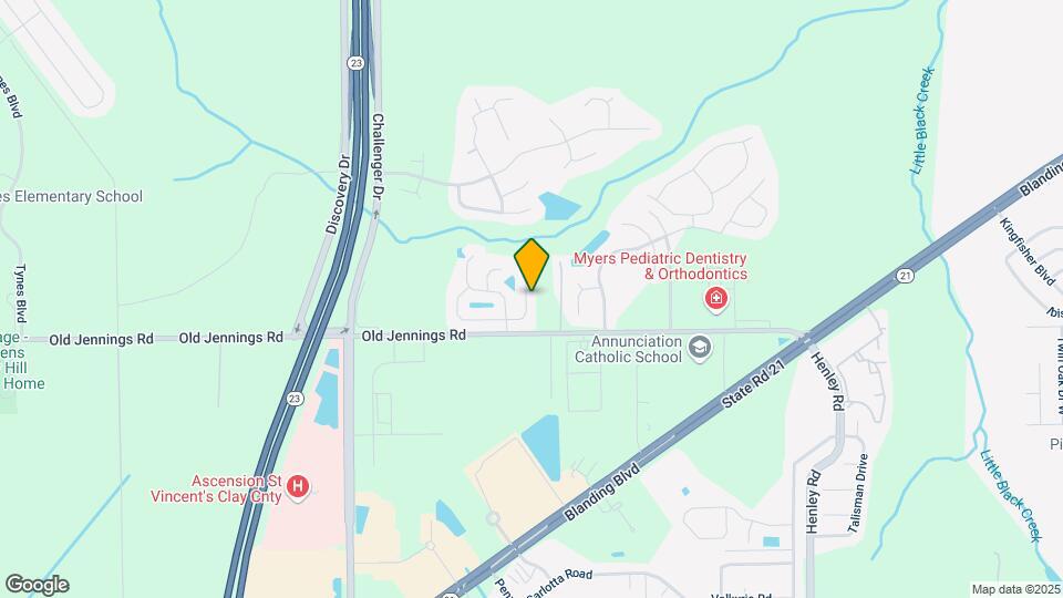 1131 Summer Springs Drive Map and Location Details