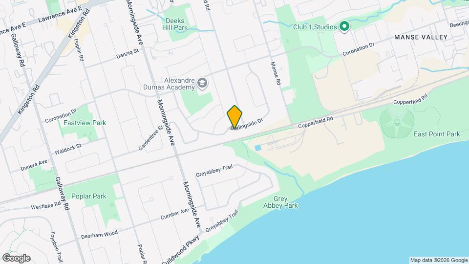 89 Darlingside Dr Map and Location Details