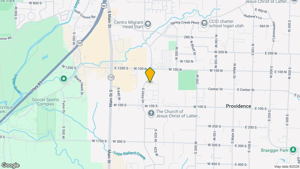 460 E 25 N Map and Location Details