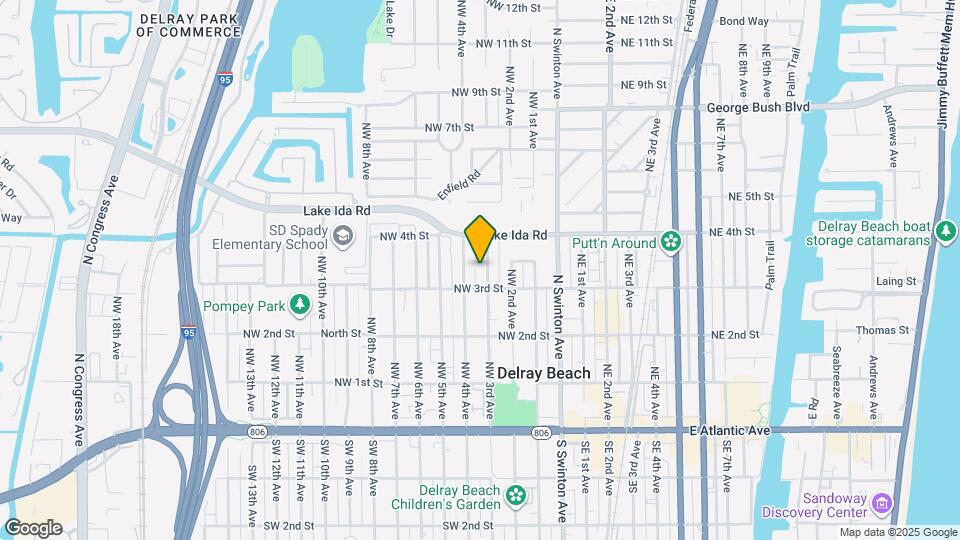 320 NW 3rd Ave Map and Location Details