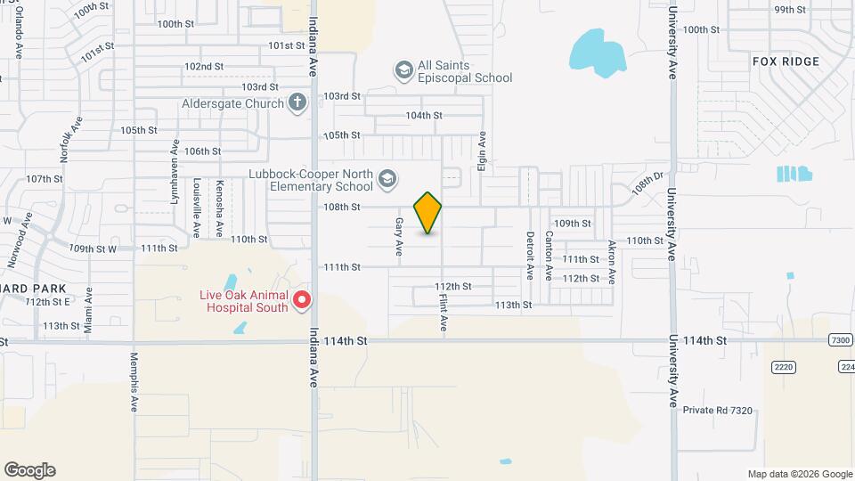 3106 110th St Map and Location Details