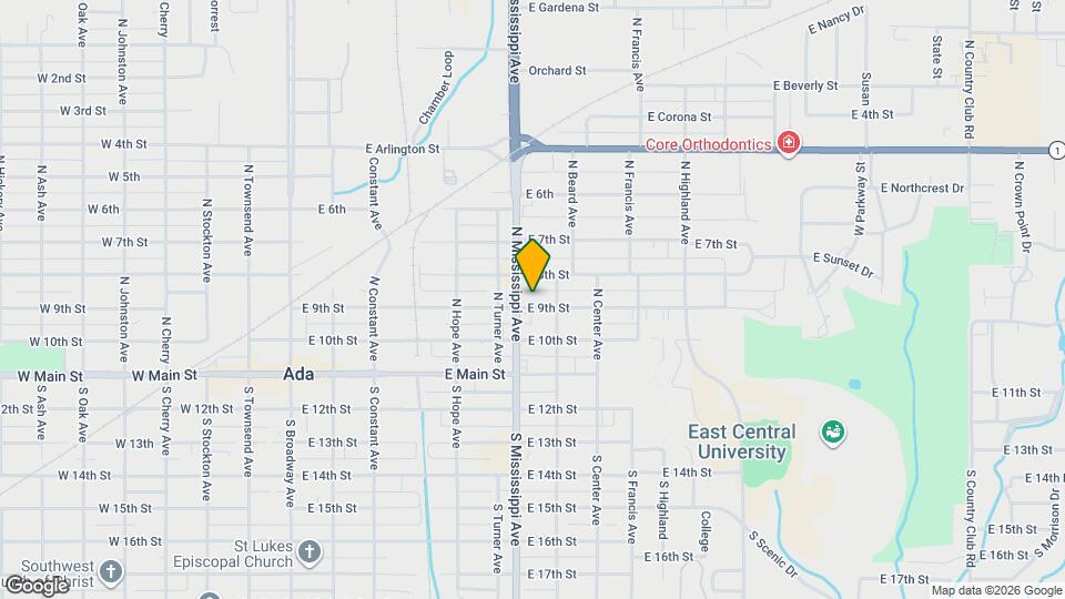 716 E 9th St Map and Location Details