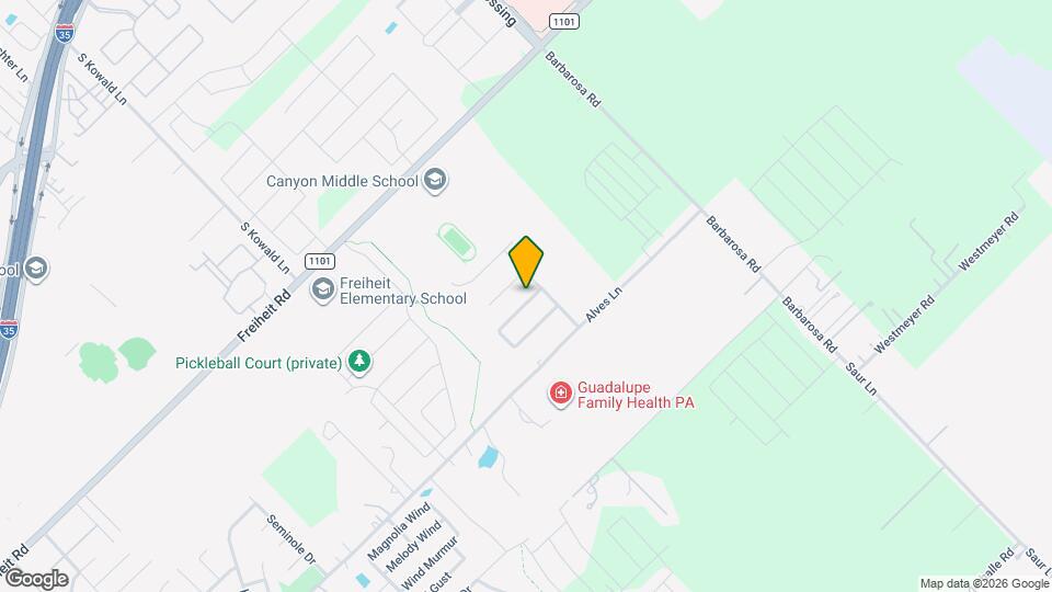 708 Creekside Cir Map and Location Details