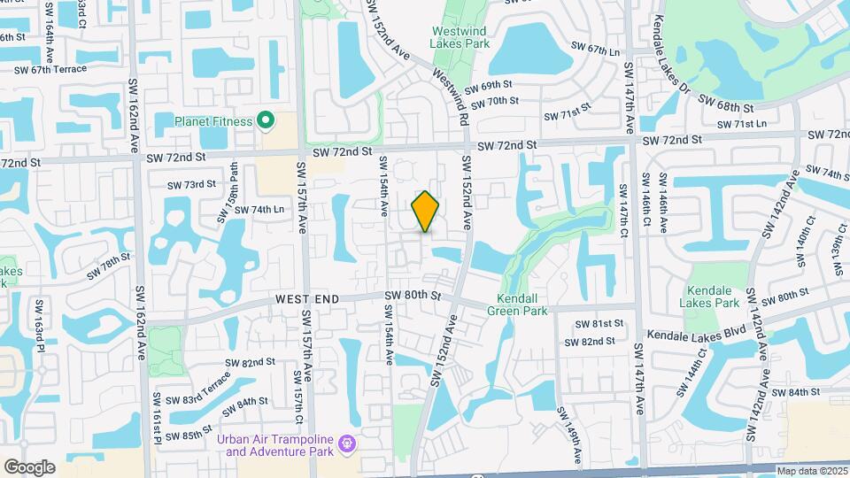 7611 SW 153rd Ct Map and Location Details