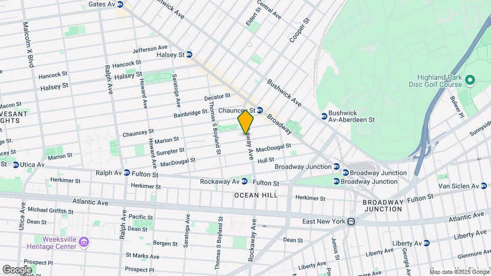 76 Rockaway Ave-Unit -2 Map and Location Details