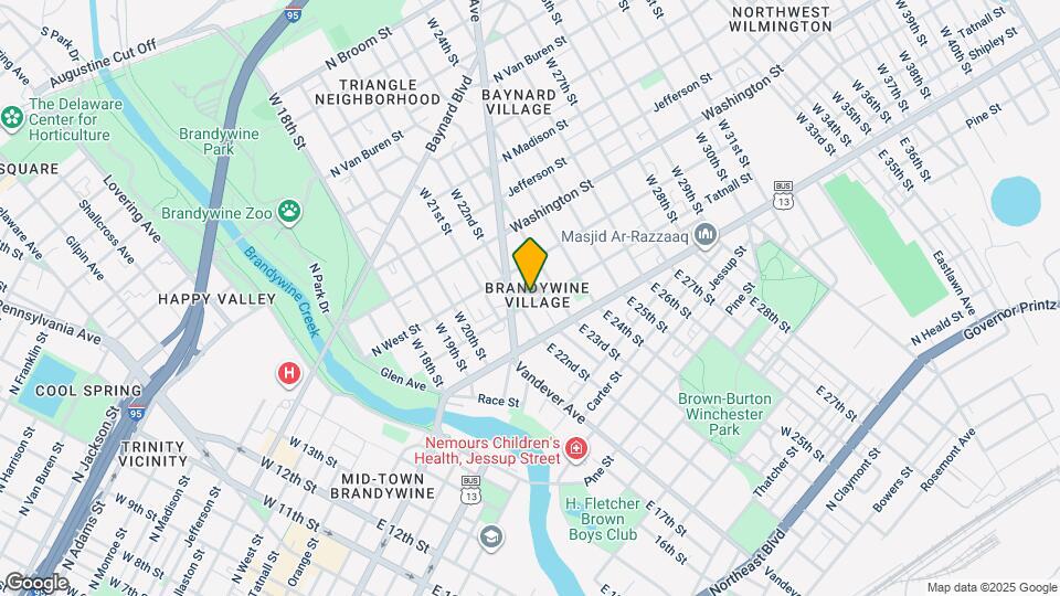 2217 Tatnall St Map and Location Details