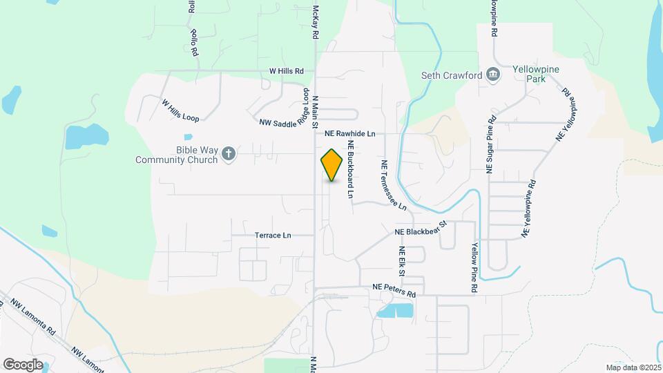2614 NE Colleen Rd Map and Location Details
