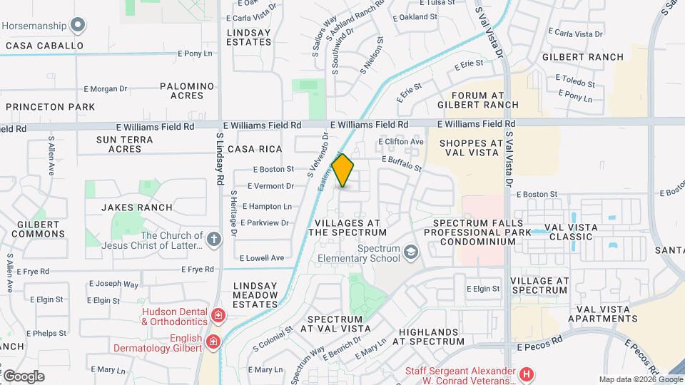 2595 S Southwind Dr Map and Location Details