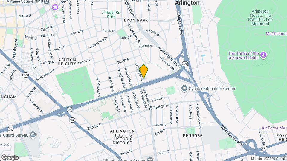 2811 Arlington Blvd-Unit -202 Map and Location Details