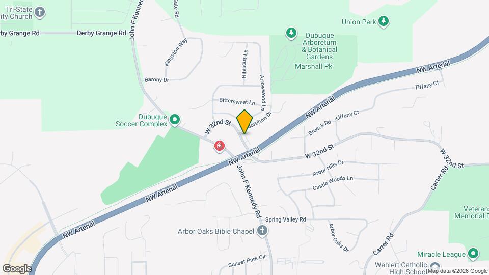 3383 W 32nd St Map and Location Details