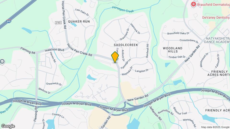 Keystone at Horse Pen Creek Mapa y Detalles de la Ubicación