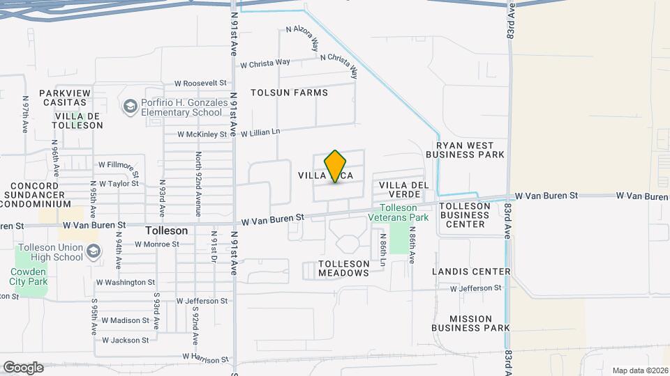 8719 W Bobby Lopez Dr Map and Location Details