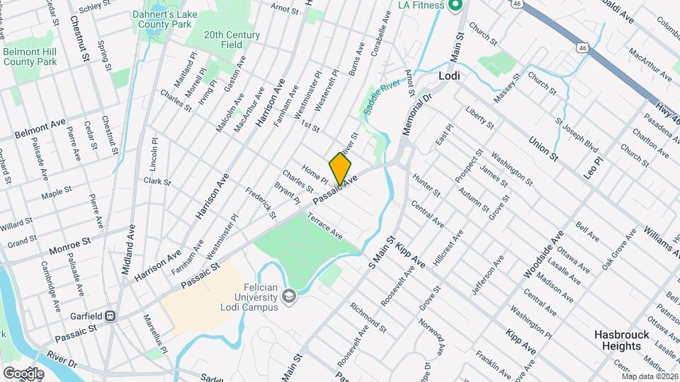 400 Passaic Ave Map and Location Details