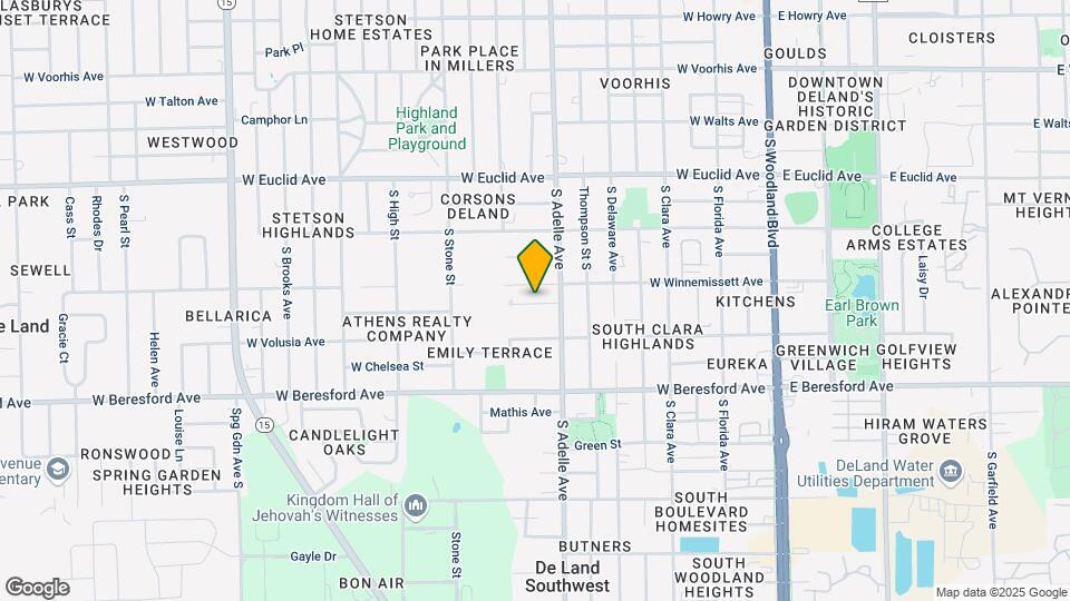 511 W Garrison Ave, Unit 1 Mapa y Detalles de la Ubicación