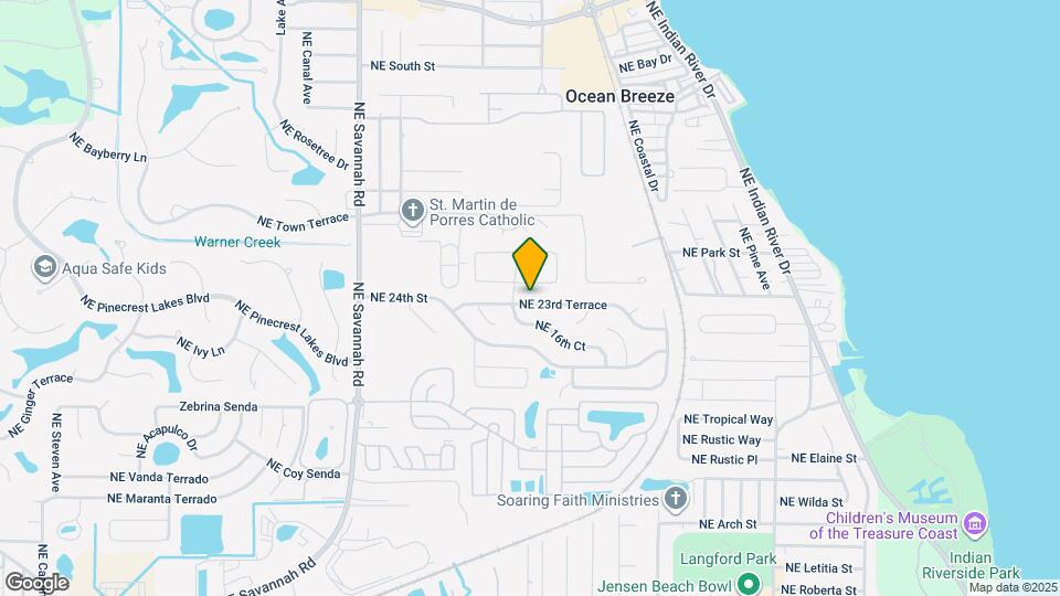 1699 NE 23rd Terrace, Unit 2 Bedroom 27 Map and Location Details