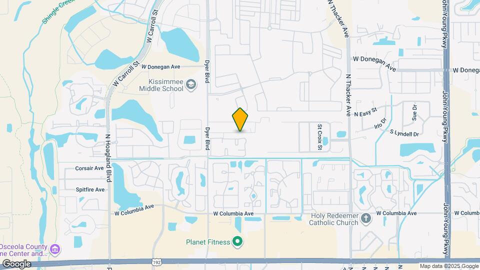 2922 W Fox Squirrel Dr Map and Location Details