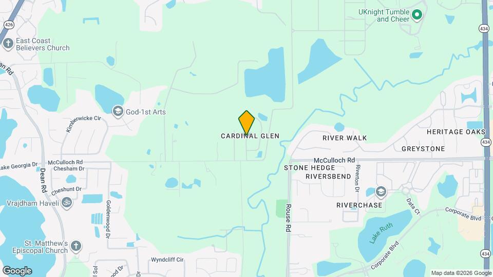 3001 Cardinal Glen Pl Mapa y Detalles de la Ubicación