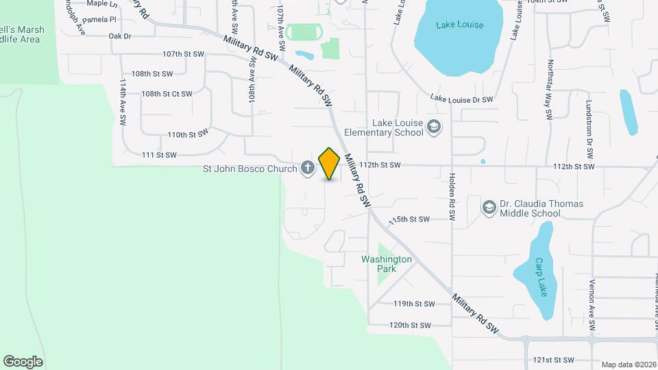 11219 105th Ave SW Map and Location Details