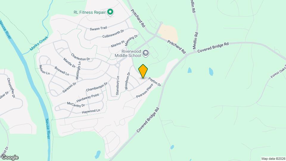 620 Woodson Dr Mapa y Detalles de la Ubicación