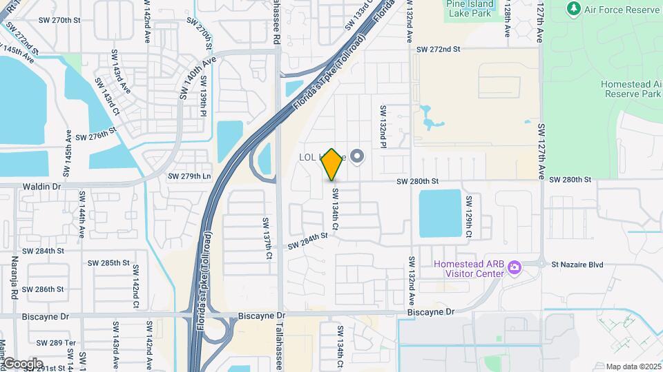 28004 SW 134th Ct Map and Location Details