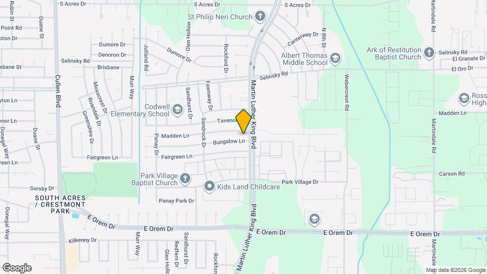 5427 Bungalow Ln Mapa y Detalles de la Ubicación