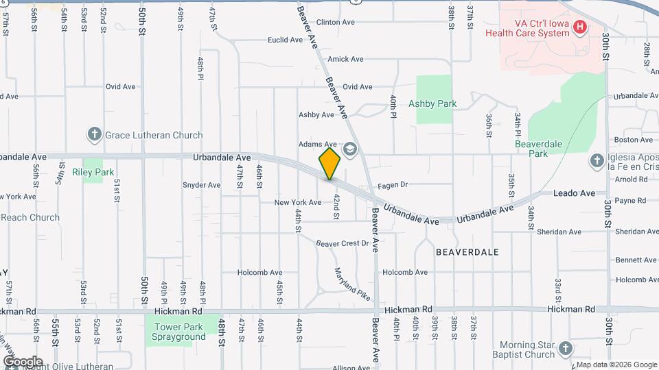 4232 Urbandale Ave, Unit UnitAMainFloor Mapa y Detalles de la Ubicación