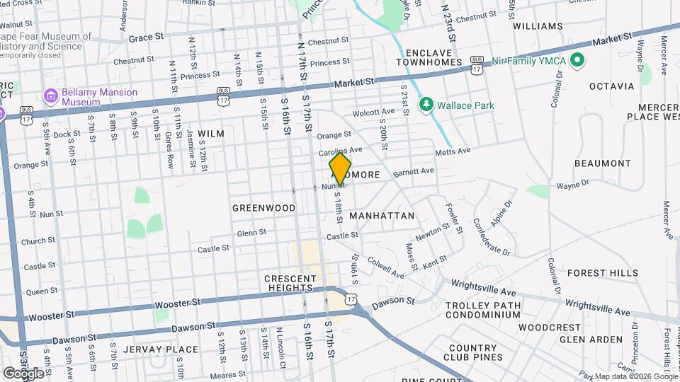 1802 Nun St Map and Location Details