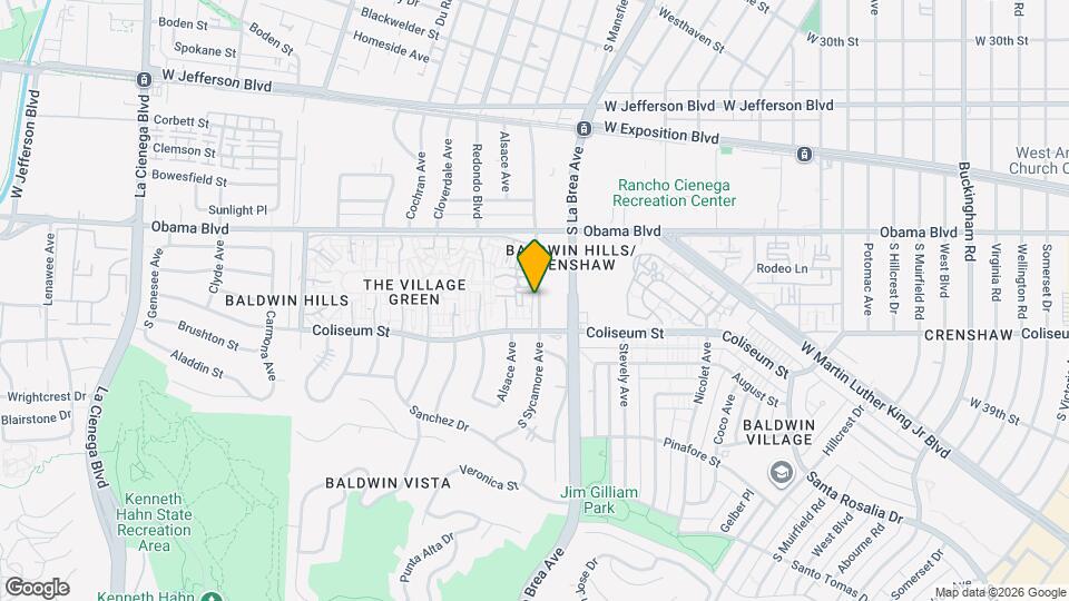 5116 Village Green Map and Location Details