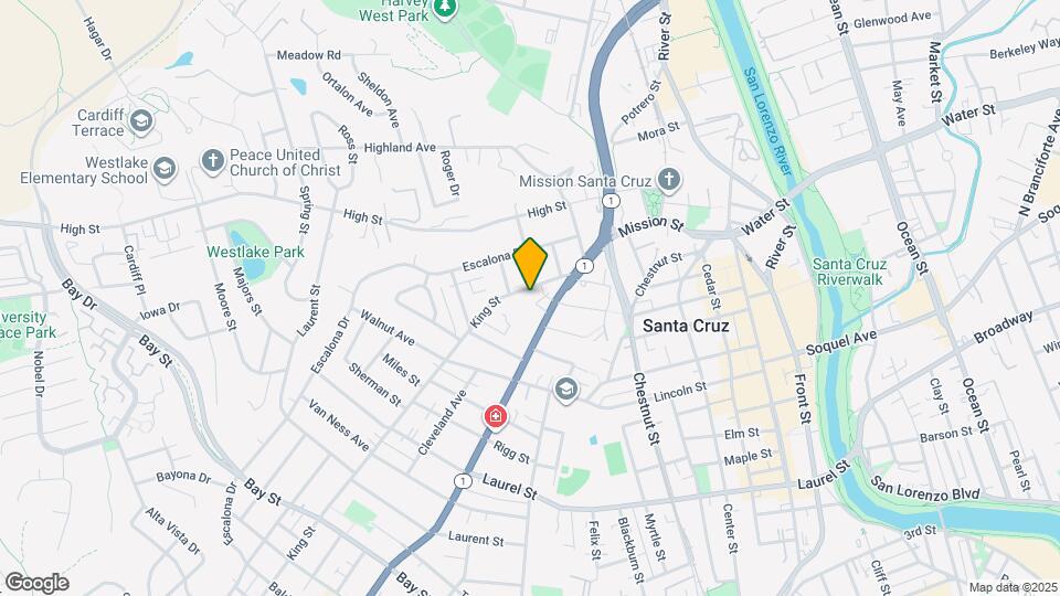 309 King St Map and Location Details