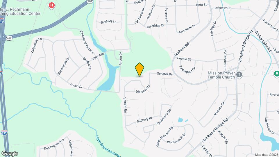 6612 Vaughn Rd Map and Location Details