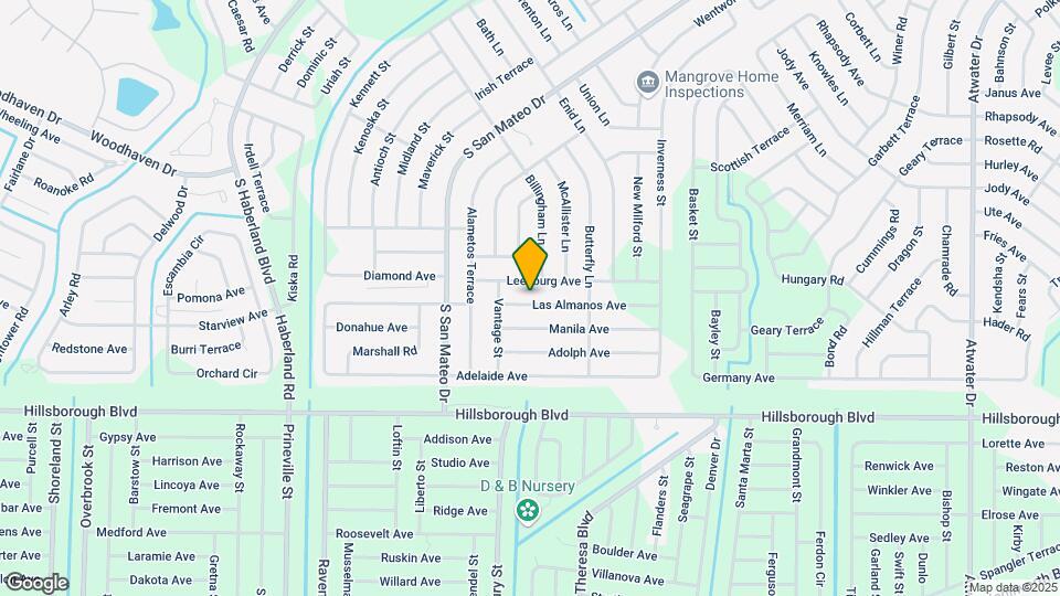 4336 Las Almanos Ave Map and Location Details