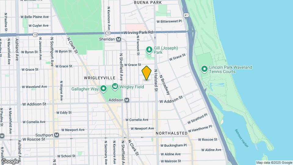 830 W Waveland Ave Map and Location Details