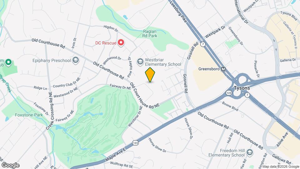 1115 Westbriar Ct NE Map and Location Details