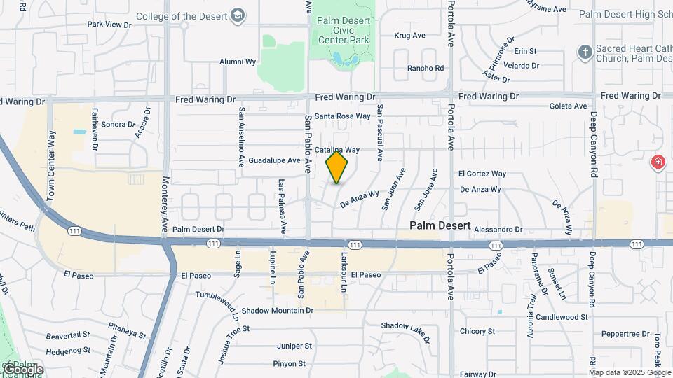 44635 San Carlos Ave Map and Location Details