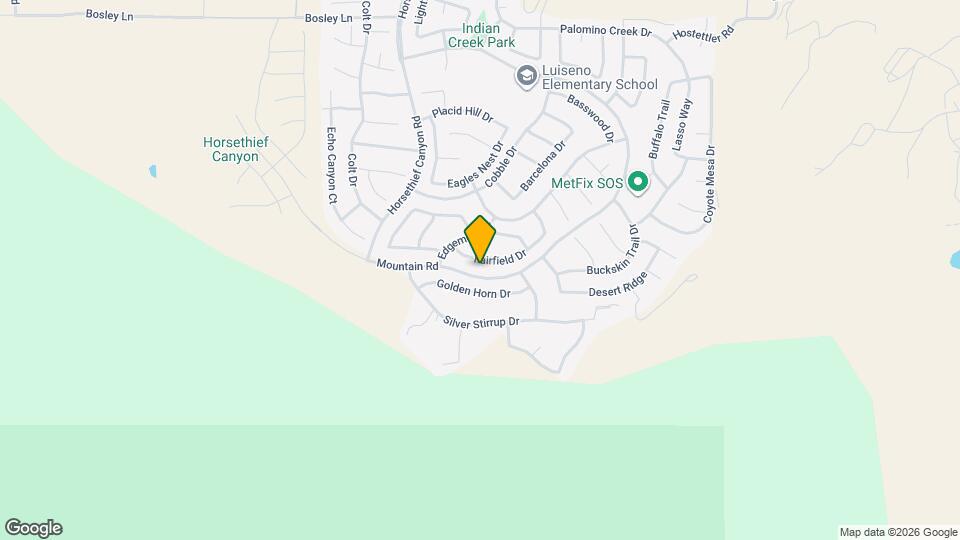 13461 Fairfield Dr Map and Location Details