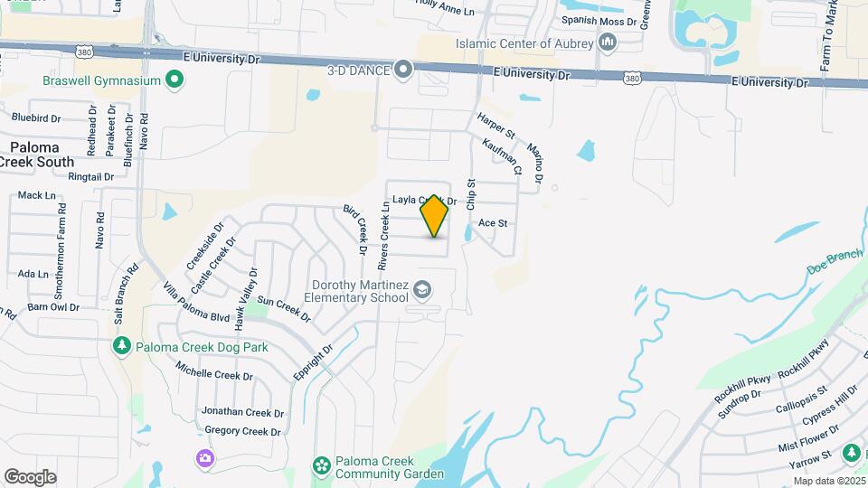 3120 Manuel Creek Dr Map and Location Details