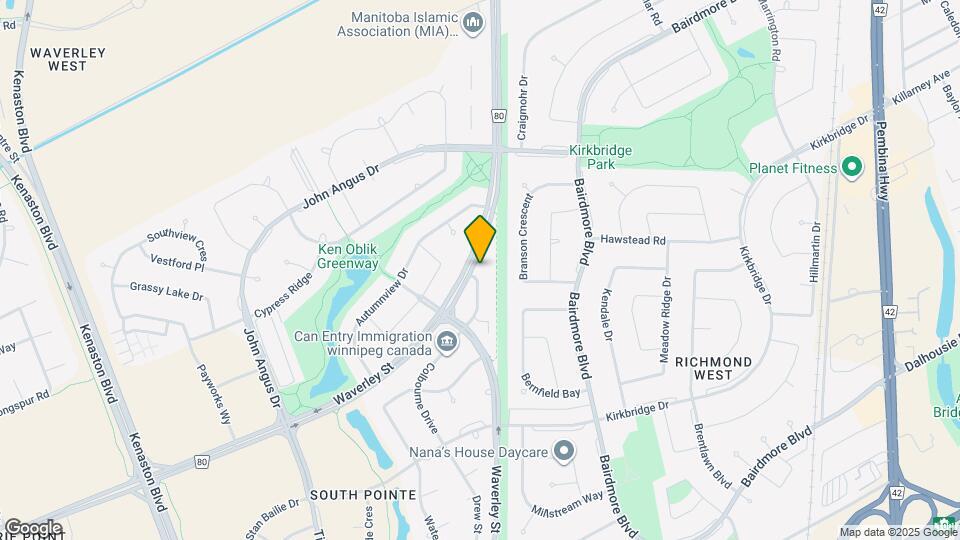 25 Tim Sale Dr Map and Location Details