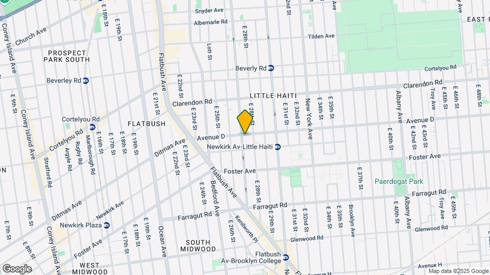 1193 Rogers Ave Mapa y Detalles de la Ubicación