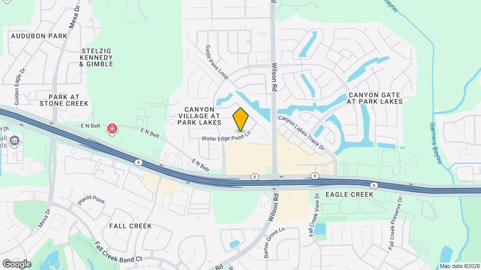 9431 Water Edge Point Ln Map and Location Details