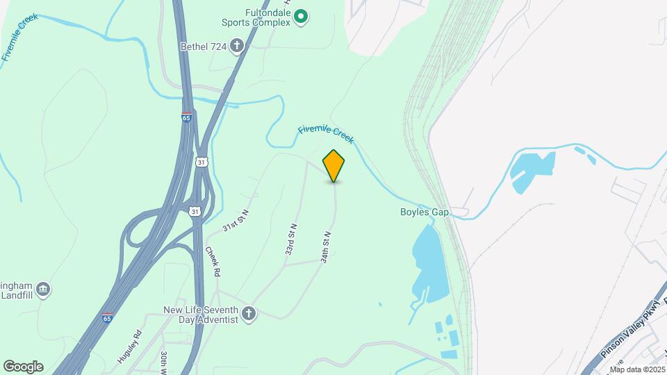 5856 34th St N Map and Location Details