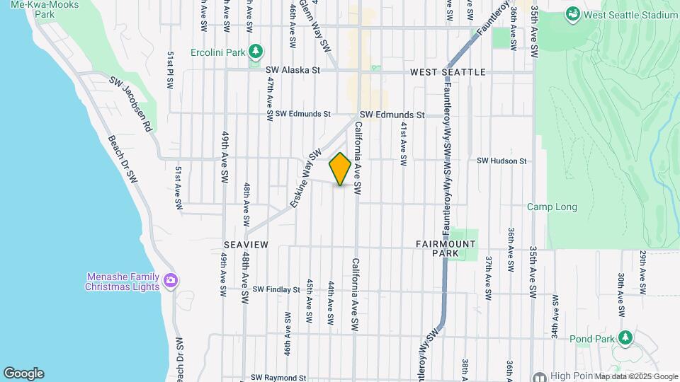 4321 SW Dawson St Map and Location Details