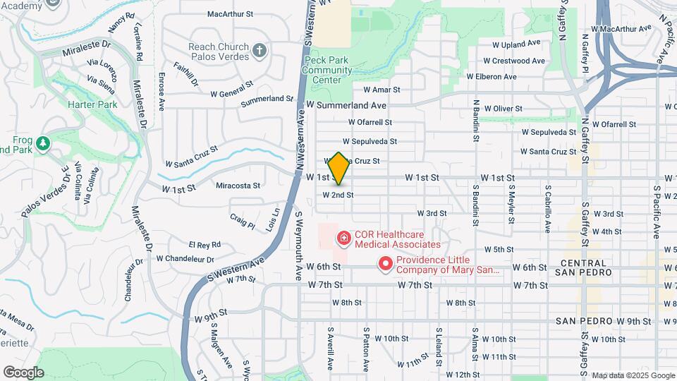 1436 W 2nd St Map and Location Details