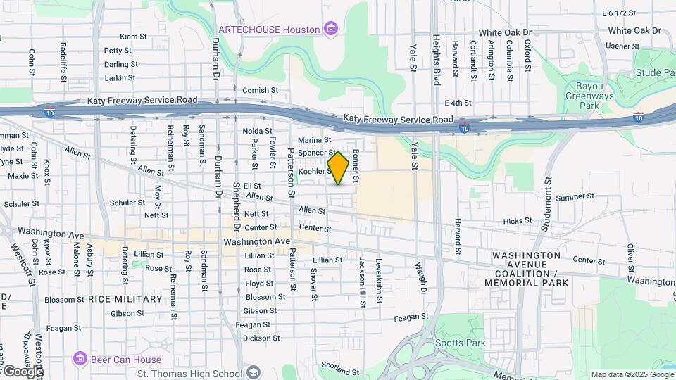4214 Schuler St Map and Location Details