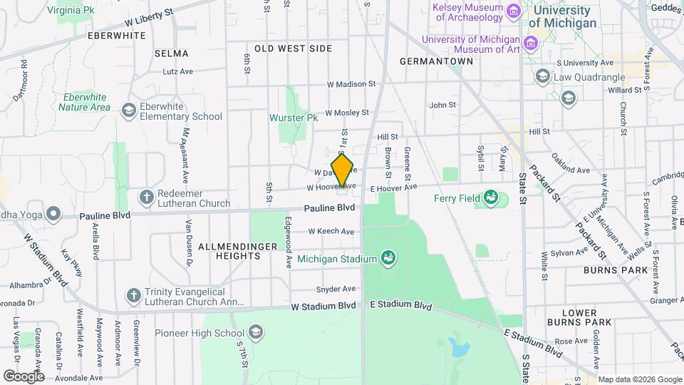 Hoover Post Apartments Mapa y Detalles de la Ubicación