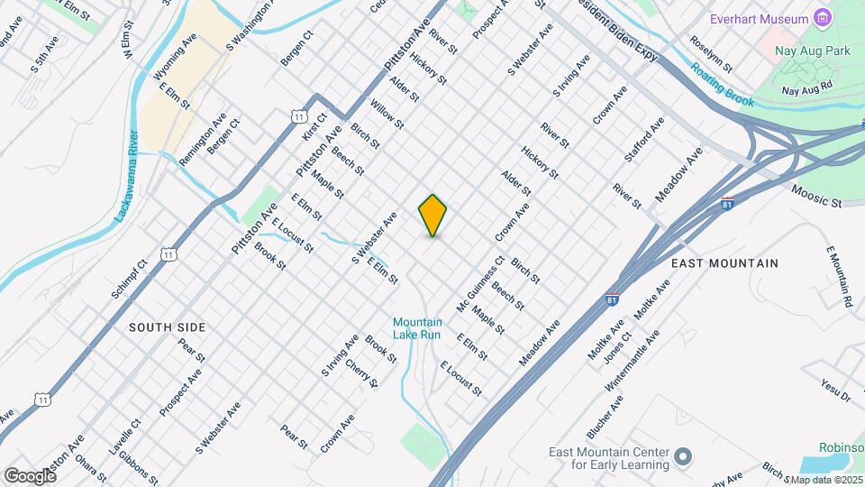 909 S Irving Ave Mapa y Detalles de la Ubicación