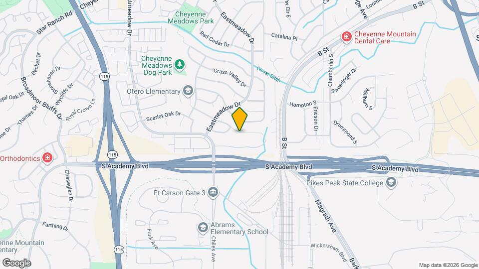 1545 Gumwood Dr Mapa y Detalles de la Ubicación