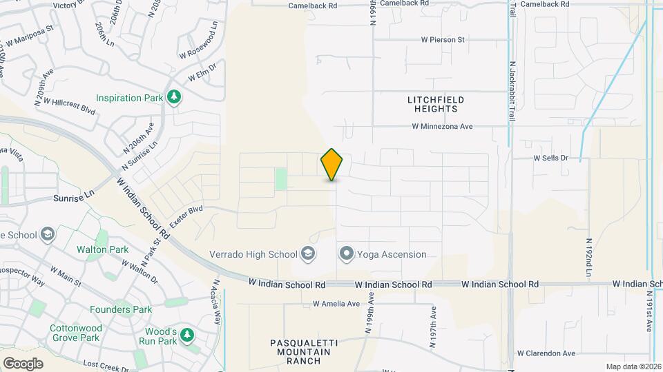 4368 N Pioneer Dr Map and Location Details